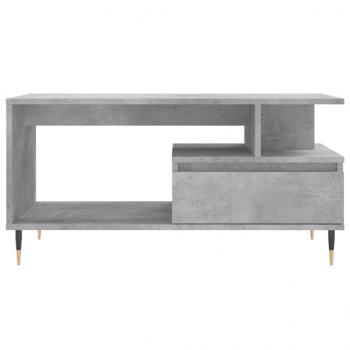 Couchtisch Betongrau 90x49x45 cm Holzwerkstoff