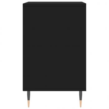 Schuhregal Schwarz 102x36x60 cm Holzwerkstoff