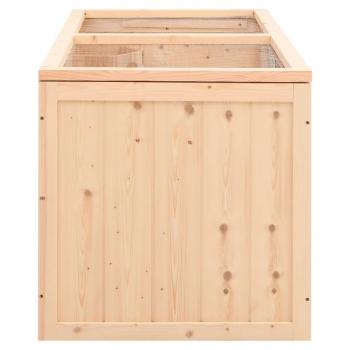 Hamsterkäfig 89,5x45x45 cm Massivholz Tanne