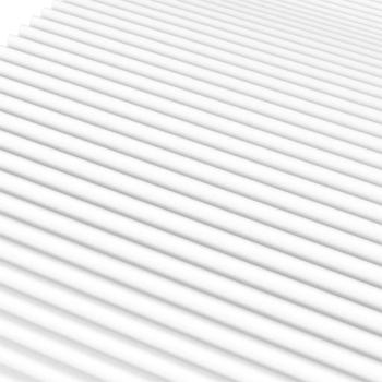 Tagesbett mit Matratze Creme 80x200 cm Stoff