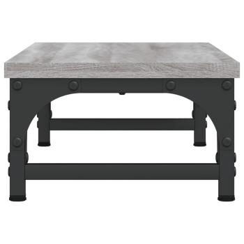 Monitorständer Grau Sonoma 55x23x14 cm Holzwerkstoff