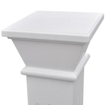 Säulen-Pflanzenständer Klassischer Stil Quadratisch MDF