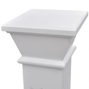 Säulen-Pflanzenständer Klassischer Stil Quadratisch MDF