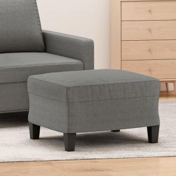 ARDEBO.de - Fußhocker Dunkelgrau 60x50x41 cm Stoff