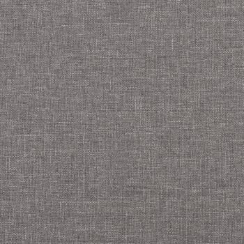 Fußhocker Hellgrau 70x55x41 cm Stoff