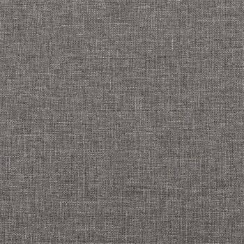 Fußhocker Dunkelgrau 70x55x41 cm Stoff