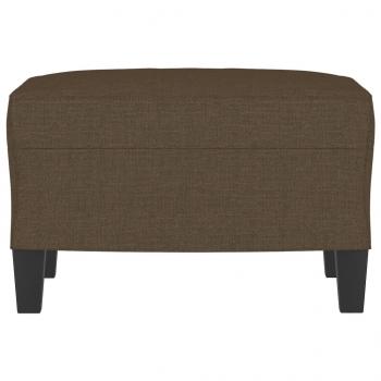 Fußhocker Braun 60x50x41 cm Stoff