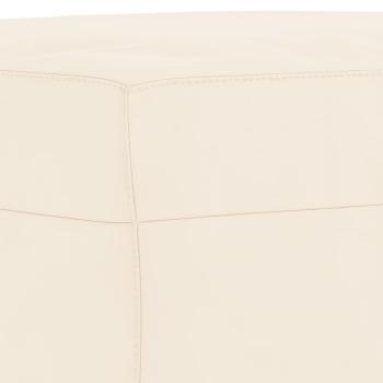 Fußhocker Creme 60x50x41 cm Samt