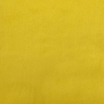 Tagesbett Gelb 100x200 cm Samt