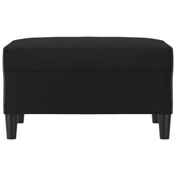 Fußhocker Schwarz 70x55x41 cm Kunstleder