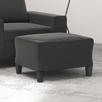 ARDEBO.de - Fußhocker Dunkelgrau 60x50x41 cm Mikrofasergewebe