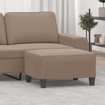 ARDEBO.de - Fußhocker Taupe 70x55x41 cm Mikrofasergewebe