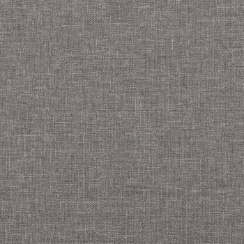 Fußhocker Hellgrau 70x55x41 cm Stoff