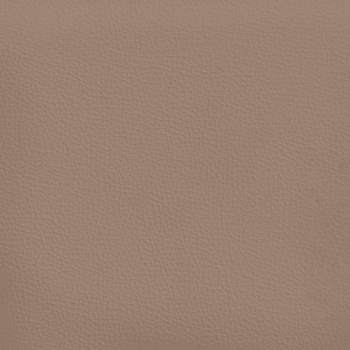 Zierkissen 2 Stk. Cappuccino-Braun 40x40 cm Kunstleder