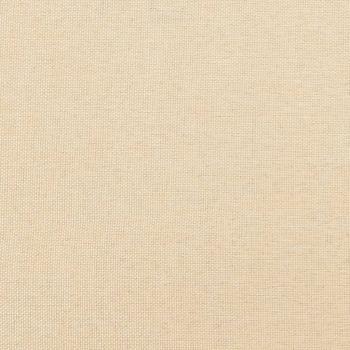Zierkissen 2 Stk. Creme 40x40 cm Stoff