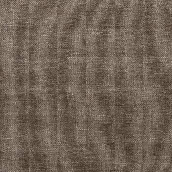 Zierkissen 2 Stk. Taupe Ø15x50 cm Stoff