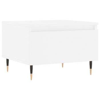 Couchtische 2 Stk. Weiß 50x46x35 cm Holzwerkstoff