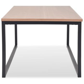 3-tlg. Couchtisch-Set Eschenholz