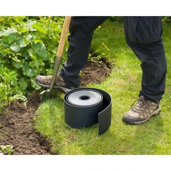 Nature Rasenkante 0,075x10 m 3 mm Schwarz