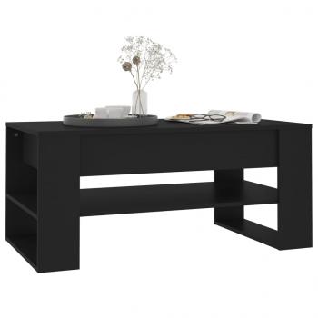 Couchtisch Schwarz 102x55x45 cm Holzwerkstoff