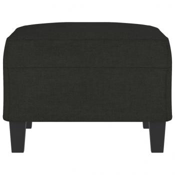 Fußhocker Schwarz 70x55x41 cm Stoff