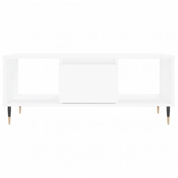Couchtisch Weiß 90x50x36,5 cm Holzwerkstoff