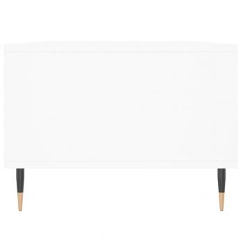 Couchtisch Weiß 90x50x36,5 cm Holzwerkstoff