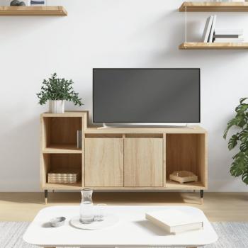 ARDEBO.de - TV-Schrank Sonoma-Eiche 100x35x55 cm Holzwerkstoff