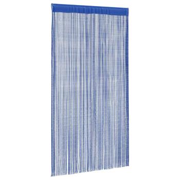 Fadenvorhänge 2 Stk. 100 x 250 cm Blau