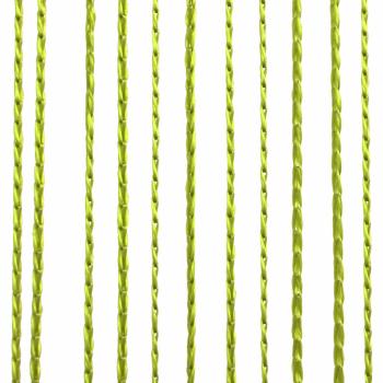 Fadenvorhänge 2 Stk. 140 x 250 cm Grün