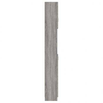 Badezimmerschrank Grau Sonoma 32x25,5x190 cm Holzwerkstoff