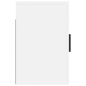 Wand-Nachttisch Weiß 50x30x47 cm
