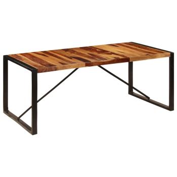 Esstisch 200 x 100 x 75 cm Massivholz