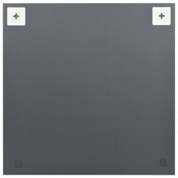 Wandspiegel mit LED-Beleuchtung Quadratisch Glas 
