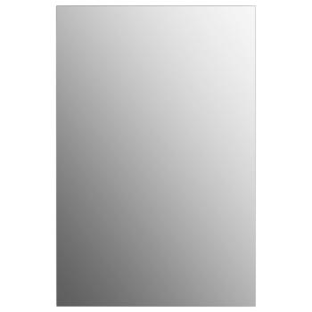 Wandspiegel mit LED-Beleuchtung Rechteckig Glas 