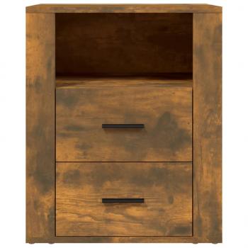 Nachttisch Räuchereiche 50x36x60 cm Holzwerkstoff