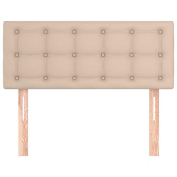 Kopfteil Cappuccino-Braun 80x5x78/88 cm Kunstleder