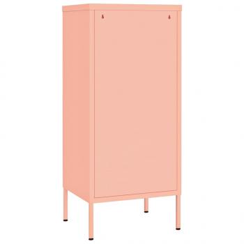 Lagerschrank Rosa 42,5x35x101,5 cm Stahl