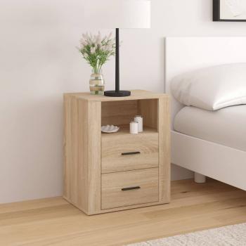 ARDEBO.de - Nachttisch Sonoma-Eiche 50x36x60 cm Holzwerkstoff