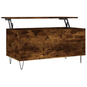 Couchtisch Räuchereiche 90x44,5x45 cm Holzwerkstoff