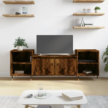 ARDEBO.de - TV-Schrank Räuchereiche 160x35x55 cm Holzwerkstoff