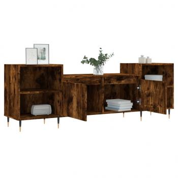 TV-Schrank Räuchereiche 160x35x55 cm Holzwerkstoff