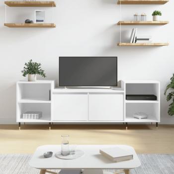 ARDEBO.de - TV-Schrank Weiß 160x35x55 cm Holzwerkstoff