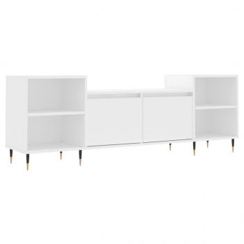 TV-Schrank Weiß 160x35x55 cm Holzwerkstoff