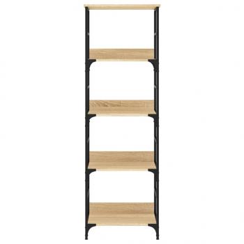 Bücherregal Sonoma-Eiche 50x33x153 cm Holzwerkstoff