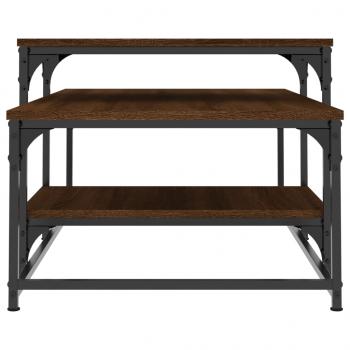 Couchtisch Braun Eichen-Optik 102x60x45 cm Holzwerkstoff