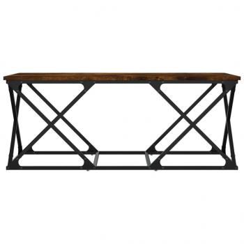 Couchtisch Räuchereiche 100x49x40 cm Holzwerkstoff