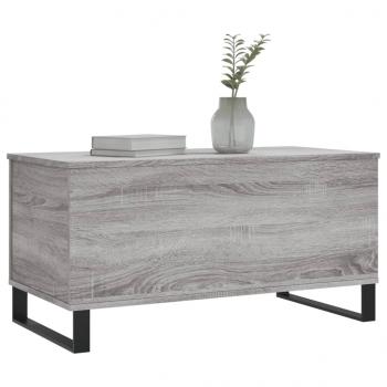 Couchtisch Grau Sonoma 90x44,5x45 cm Holzwerkstoff