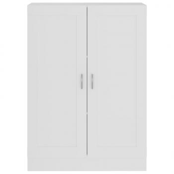 Bücherschrank Weiß 82,5x30,5x115 cm Holzwerkstoff