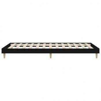 Bettgestell Schwarz 90x190 cm Holzwerkstoff